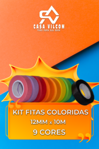 KIT Fitas Coloridas Creative 9
